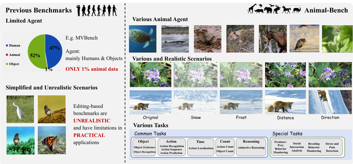 Animal-Bench: Benchmarking Multimodal Video Models for Animal-centric ...